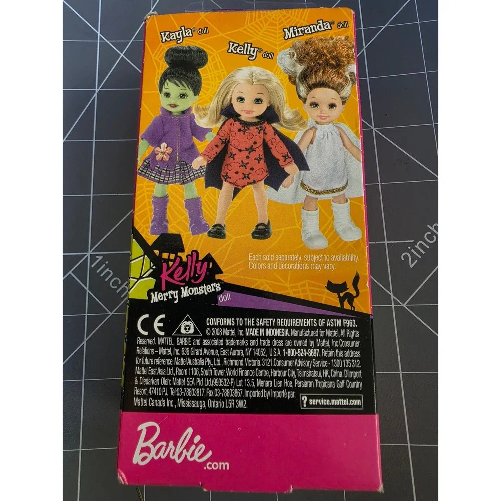 Barbie Kelly Merry Monsters Kayla Doll Target Exclusive Halloween 2008 NIB